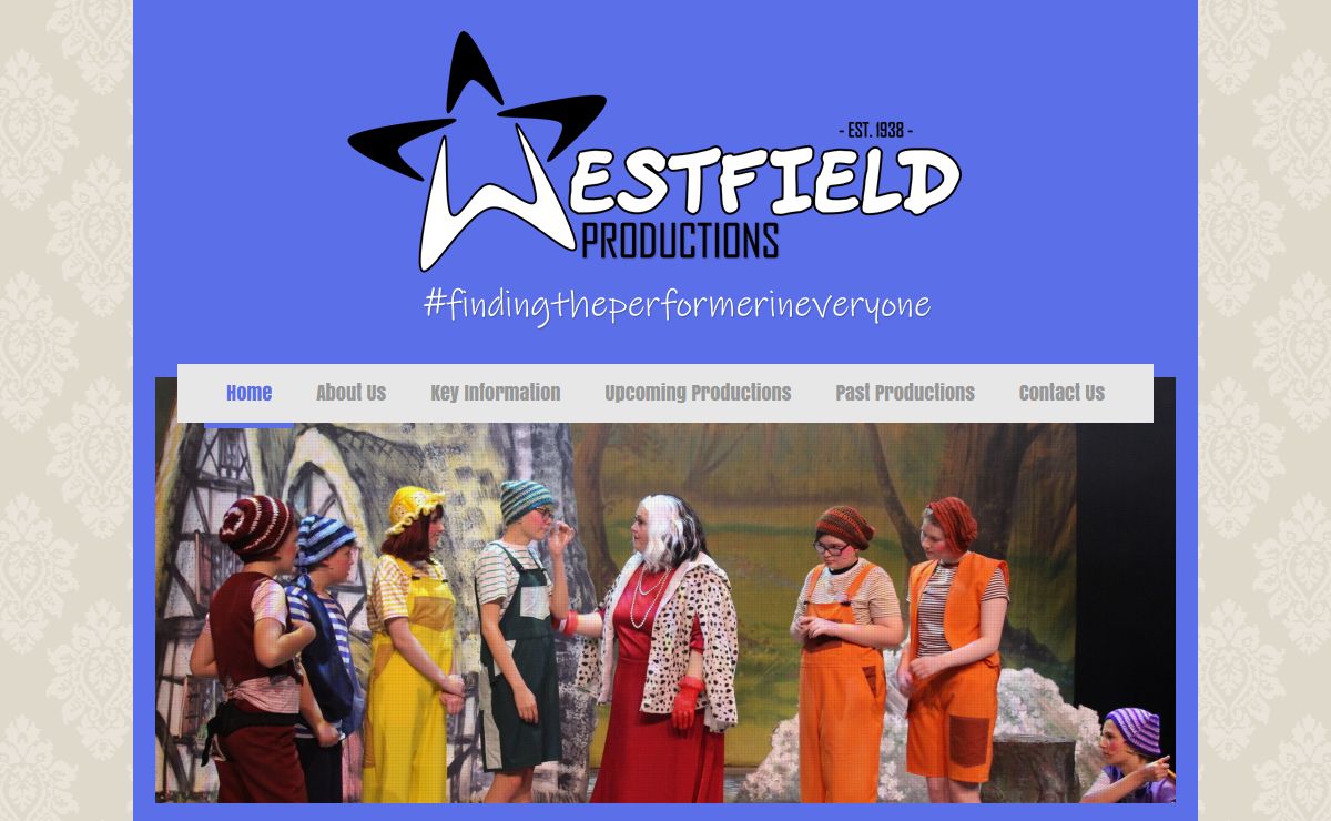 Westfield Productions #findingtheperformerineveryone - Home