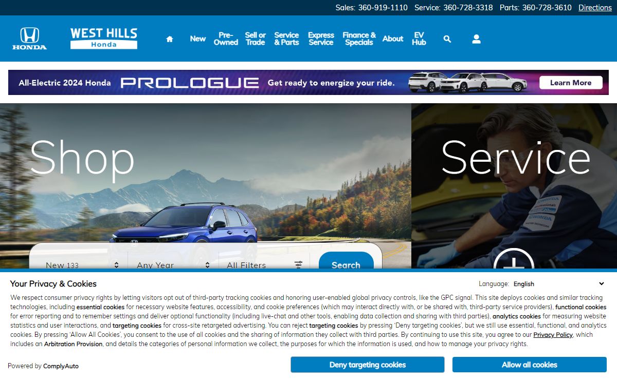 Honda Dealership Bremerton WA | Seattle | Port Orchard