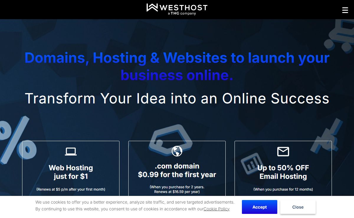 Hosting, Domain, Email Services | See Our Latest Offers | Westhost.com