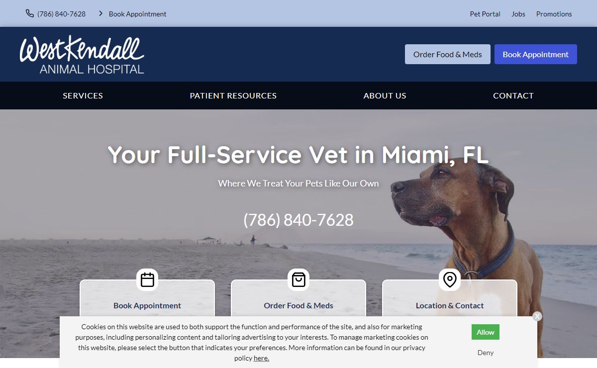 Veterinarian in Miami, FL | West Kendall Animal Hospital