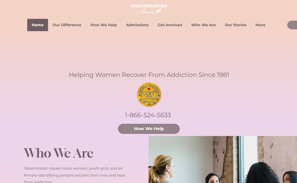 Westminster House | Recovery Center | New Westminster, BC, Canada