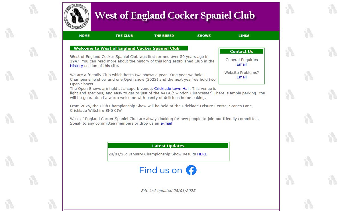 West of England Cocker Spaniel Club
