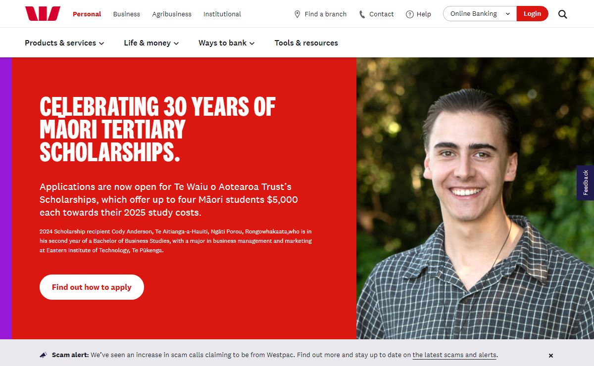 Westpac New Zealand - Helping New Zealanders with their banking.