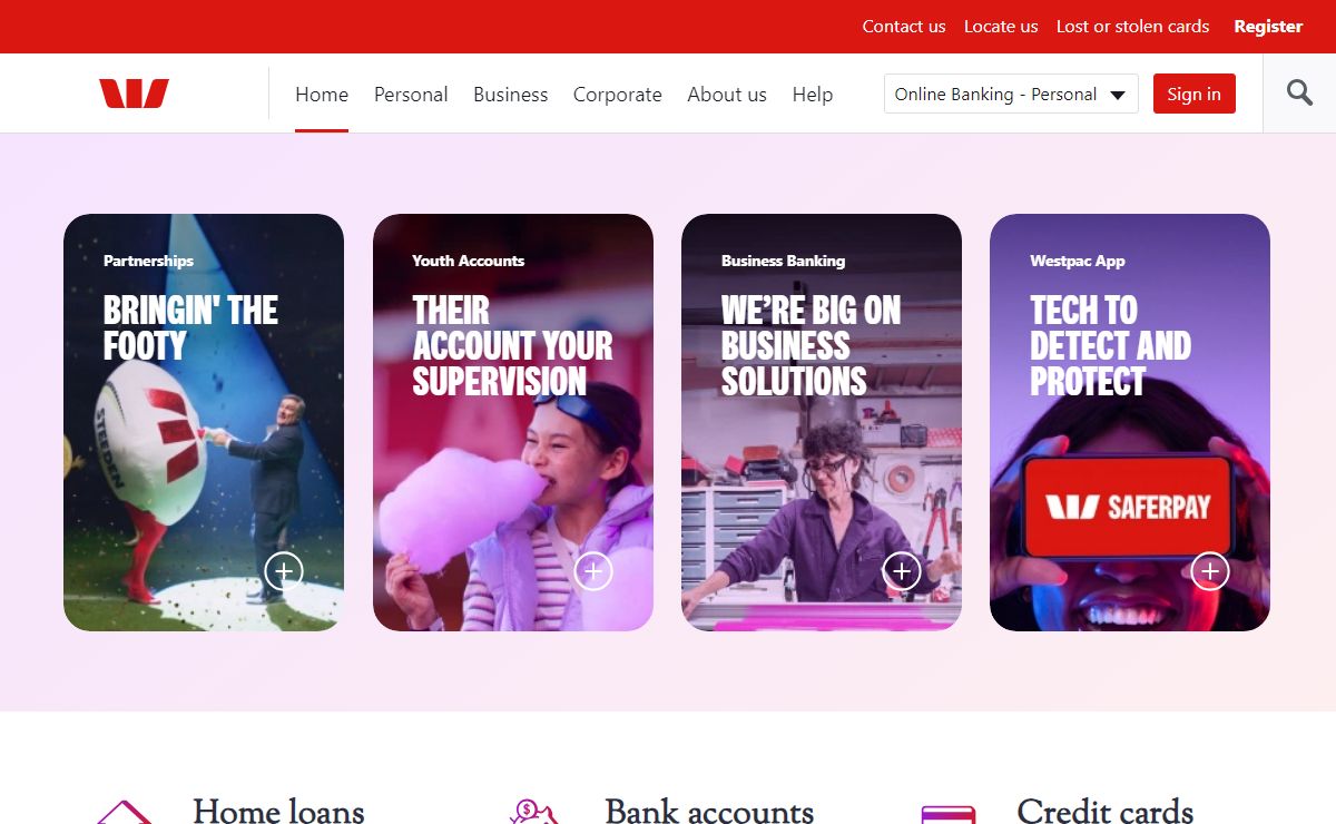 Westpac - Personal, Business and Corporate Banking
