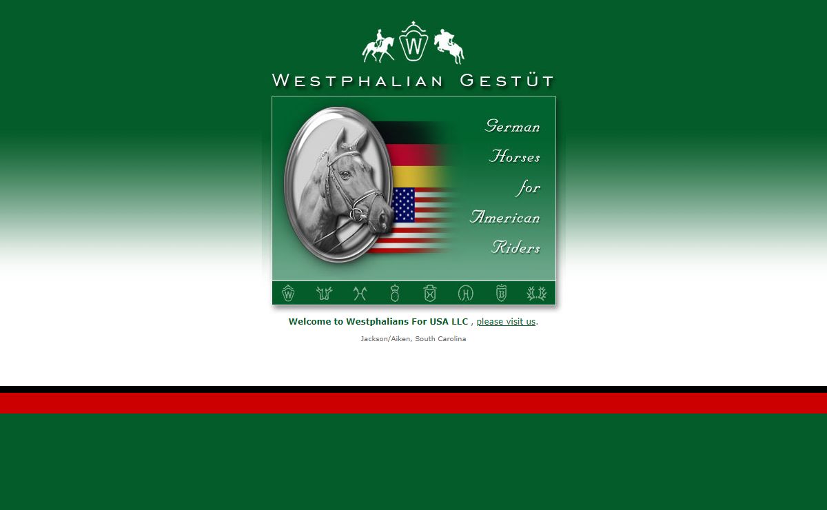 Westphalians For USA LLC - German Horses for American Riders