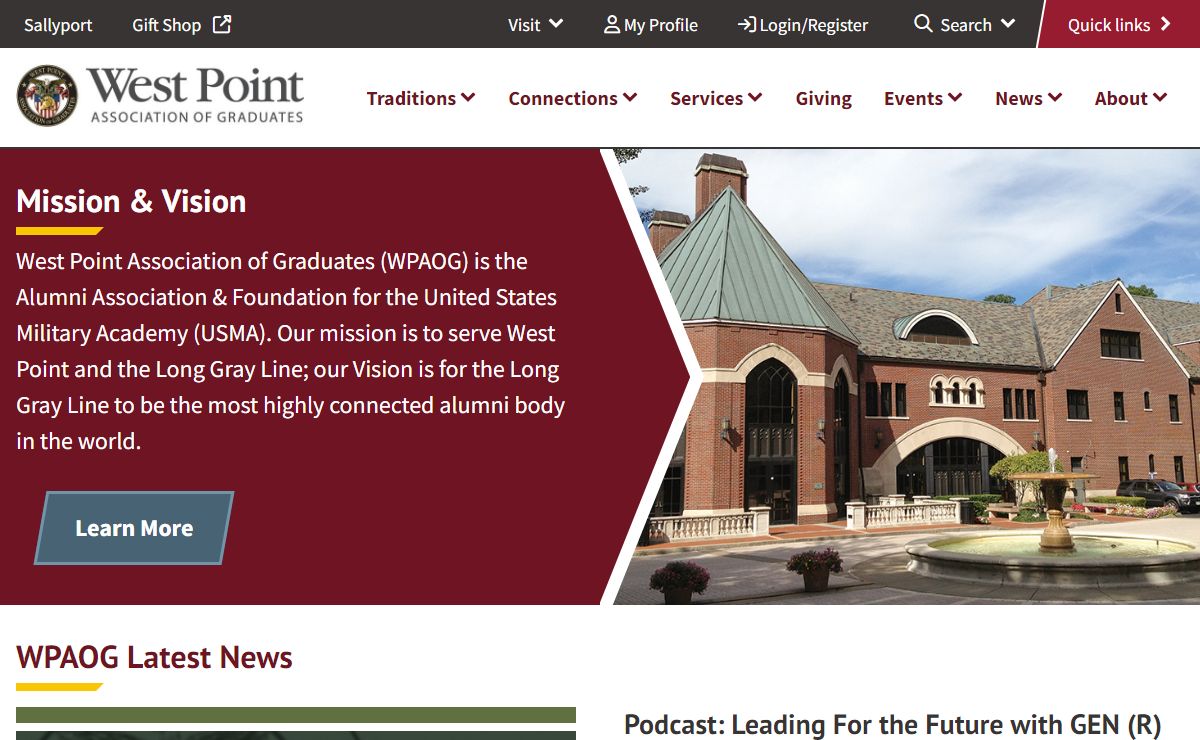 Homepage - West Point Association of Graduates