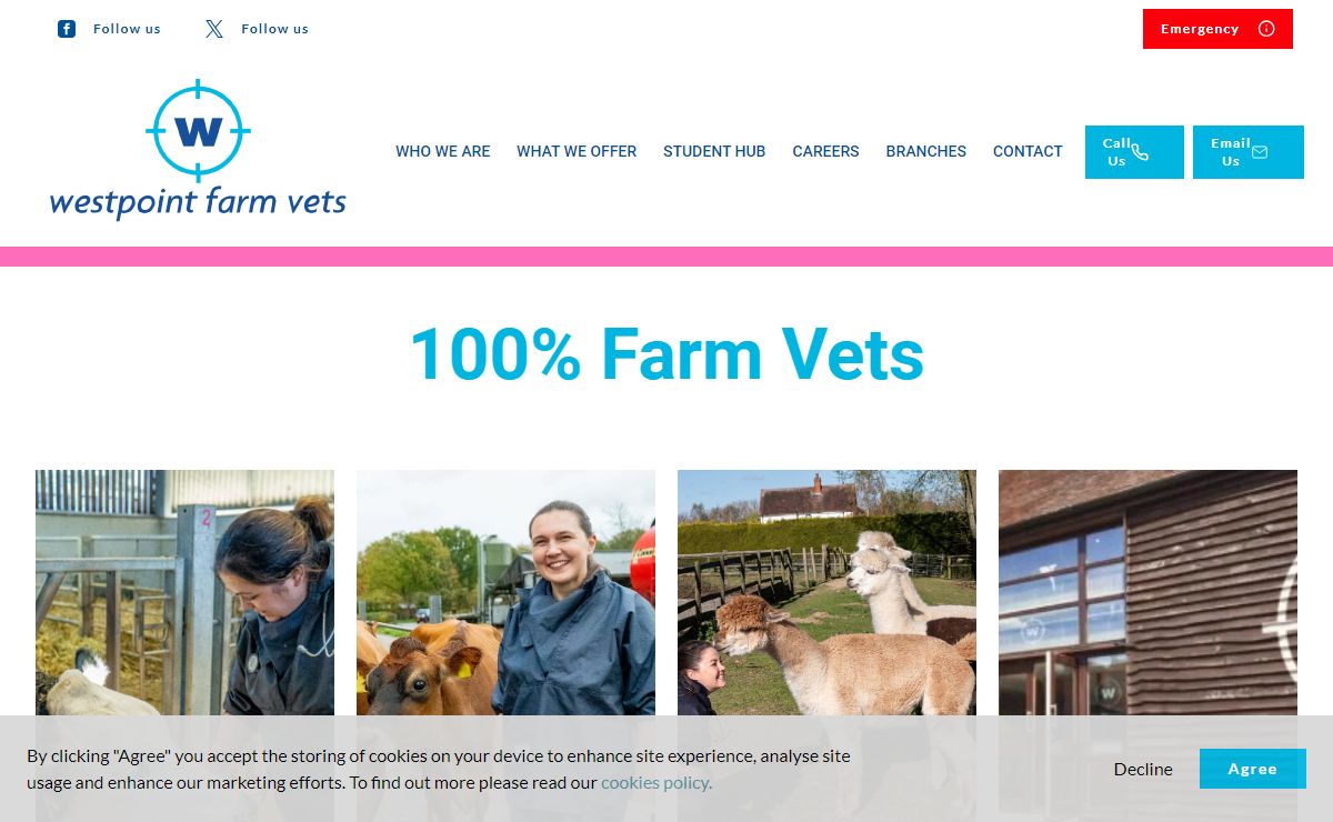 Westpoint Farm Vets | Livestock Focused Service