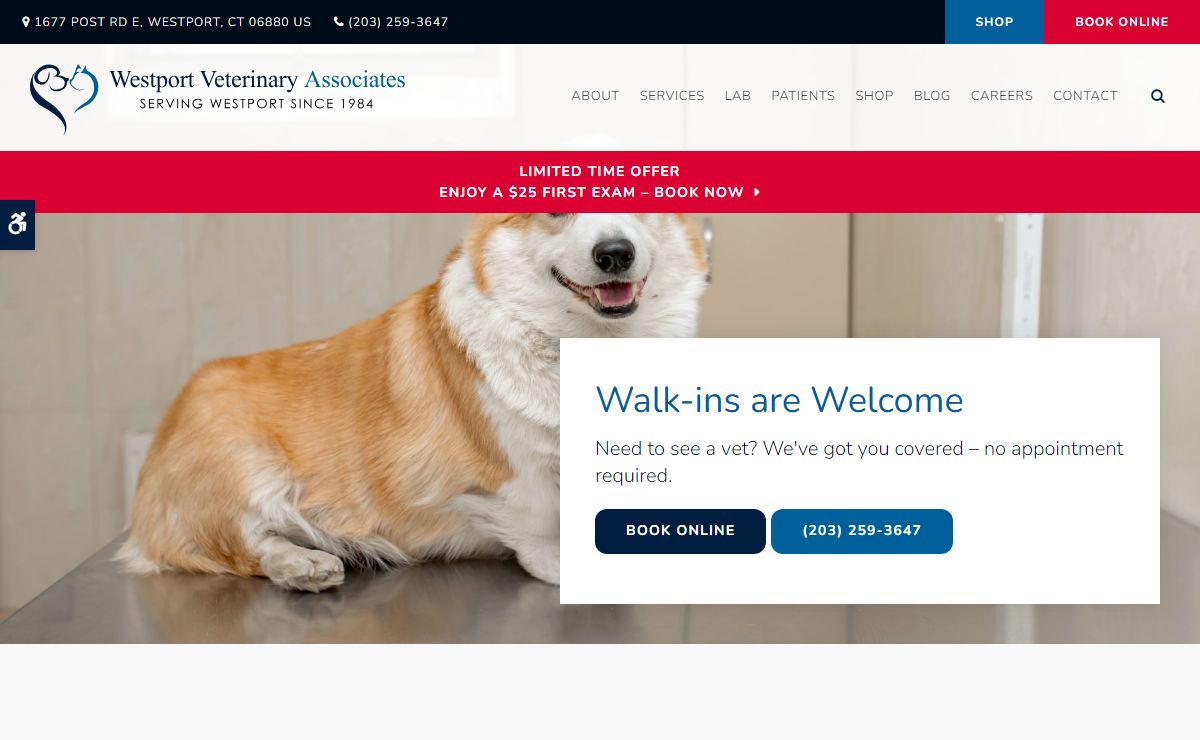 Veterinarian in Westport, CT | Westport Veterinary Associates