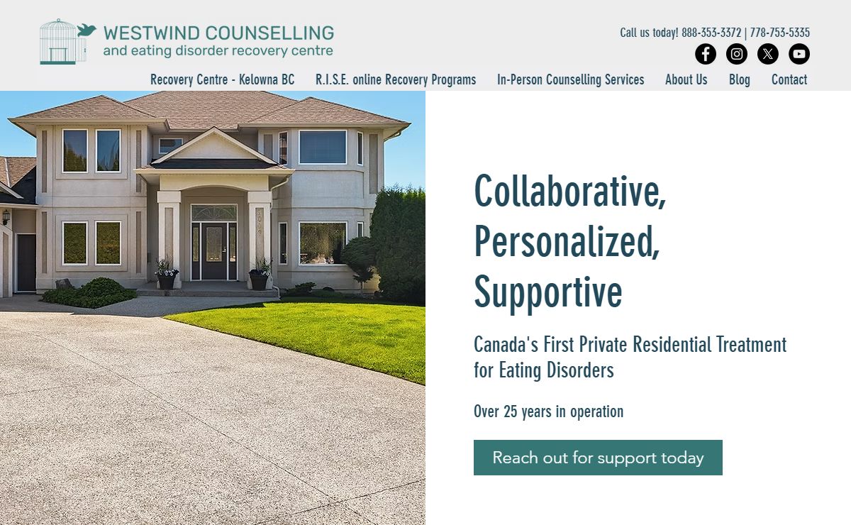 Westwind Counselling : Eating Disorder Treatment: Binge, Anorexia, ARFID & More