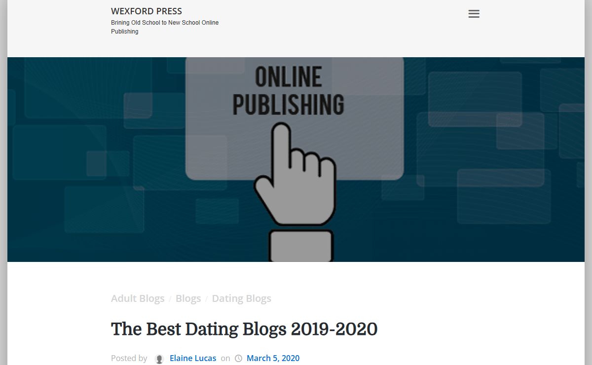 WEXFORD PRESS – Brining Old School to New School Online Publishing