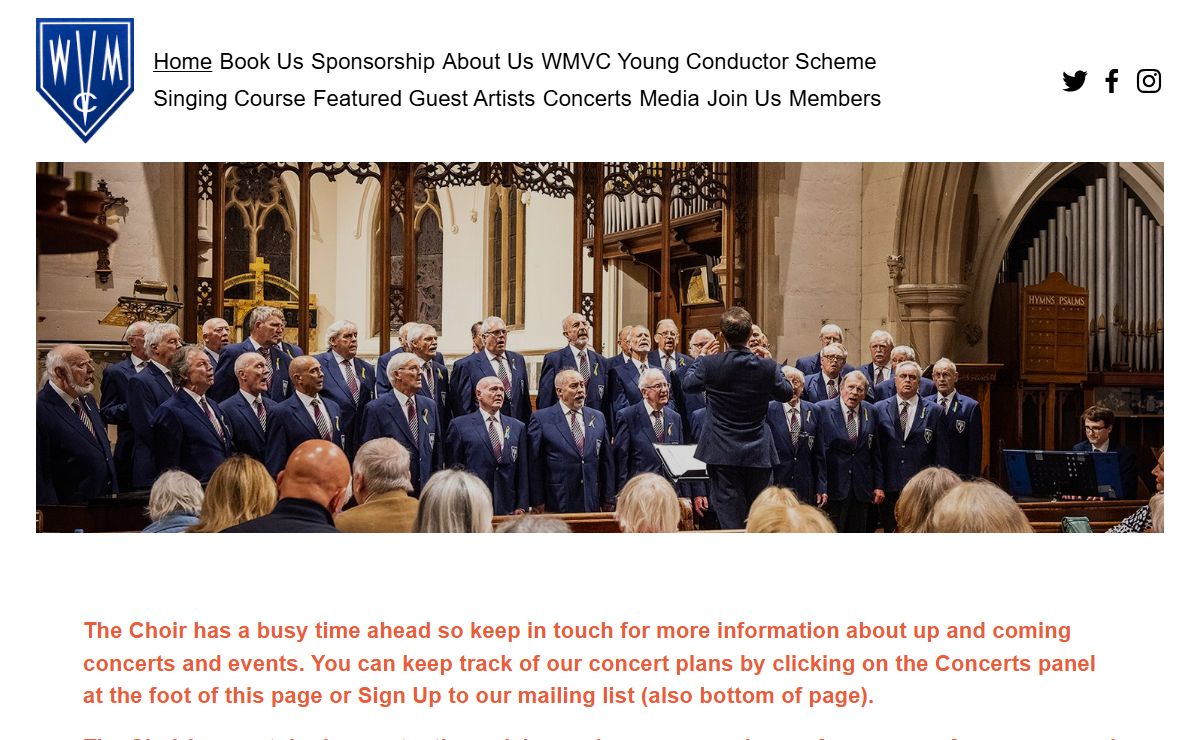 Weybridge Male Voice Choir
