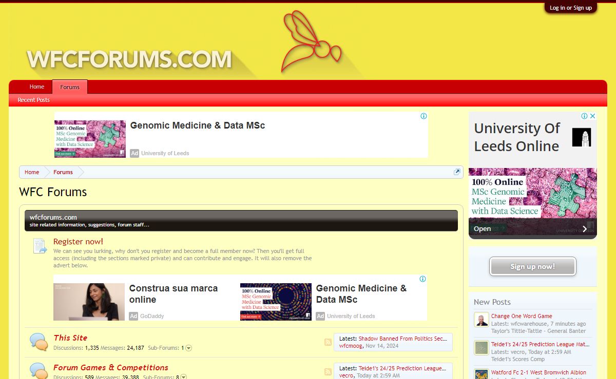 WFC Forums
