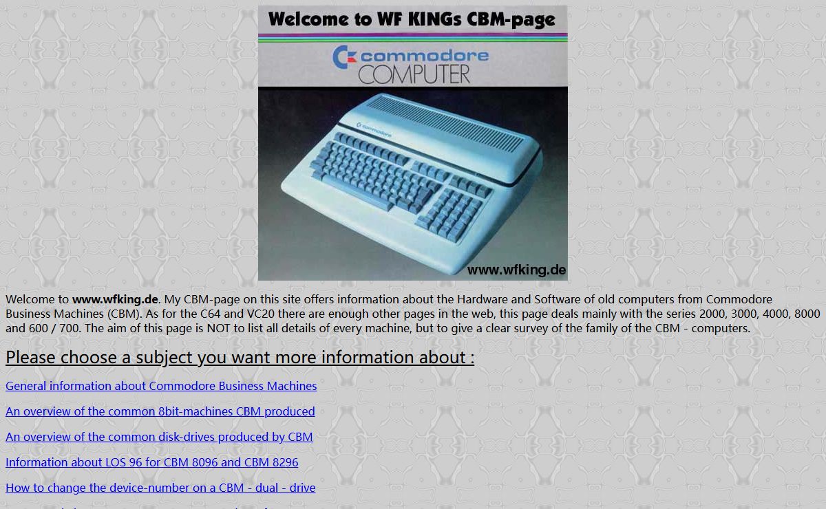 Welcome to WF KINGs CBM-page