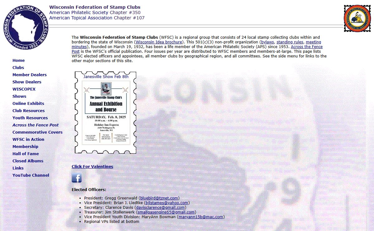 Wisconsin Federation of Stamp Clubs