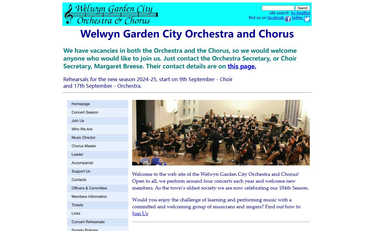 Welwyn Garden City Music Society