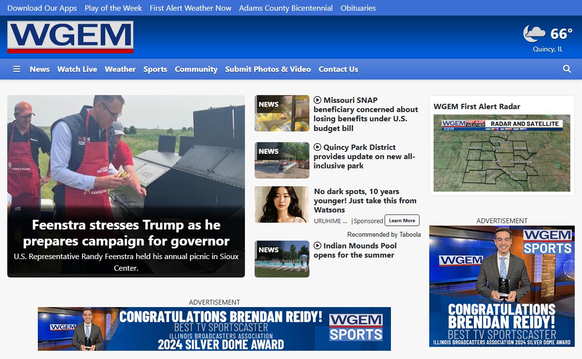 WGEM | Local News, Weather, Sports | Quincy, IL