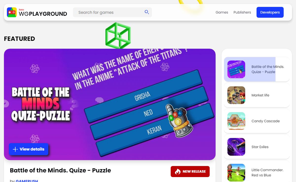 WGPlayground.com