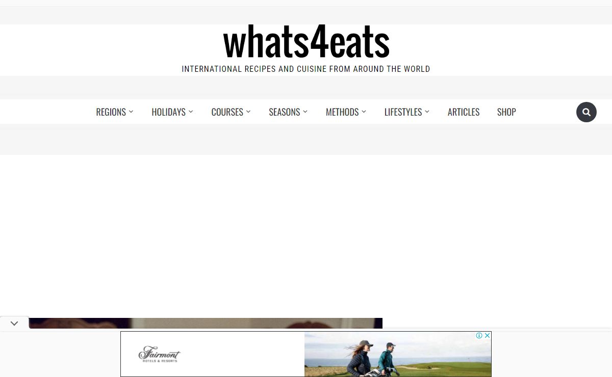Whats4eats | International recipes and cuisine from around the world