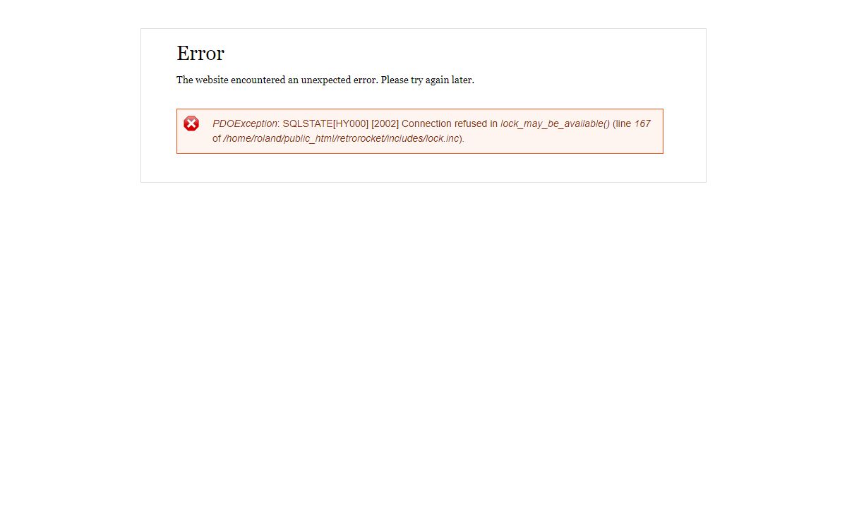 Error | Drupal