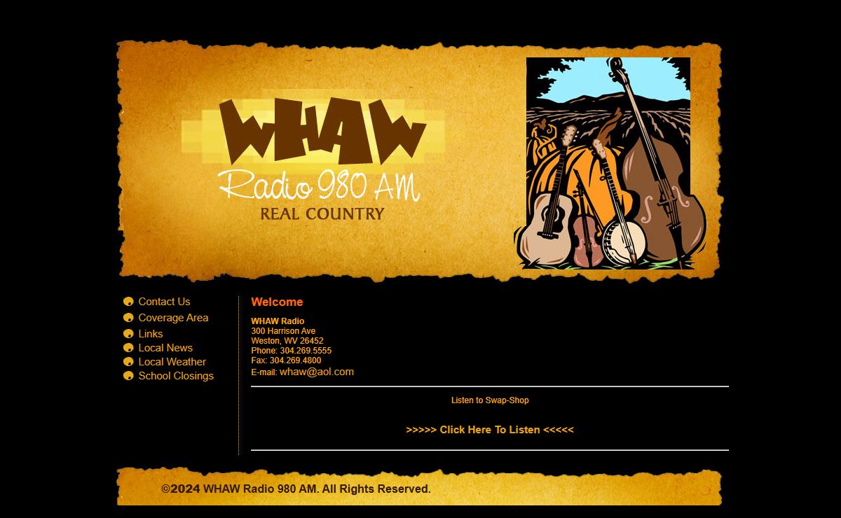 WHAW Radio 980 AM :: Real Country :: Welcome