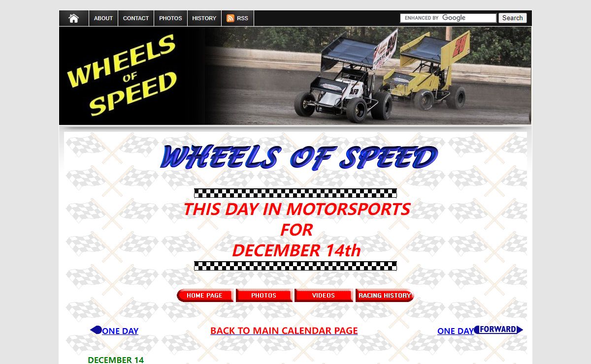Wheels of Speed