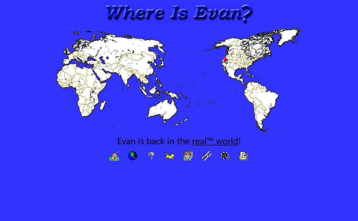 Where is Evan?