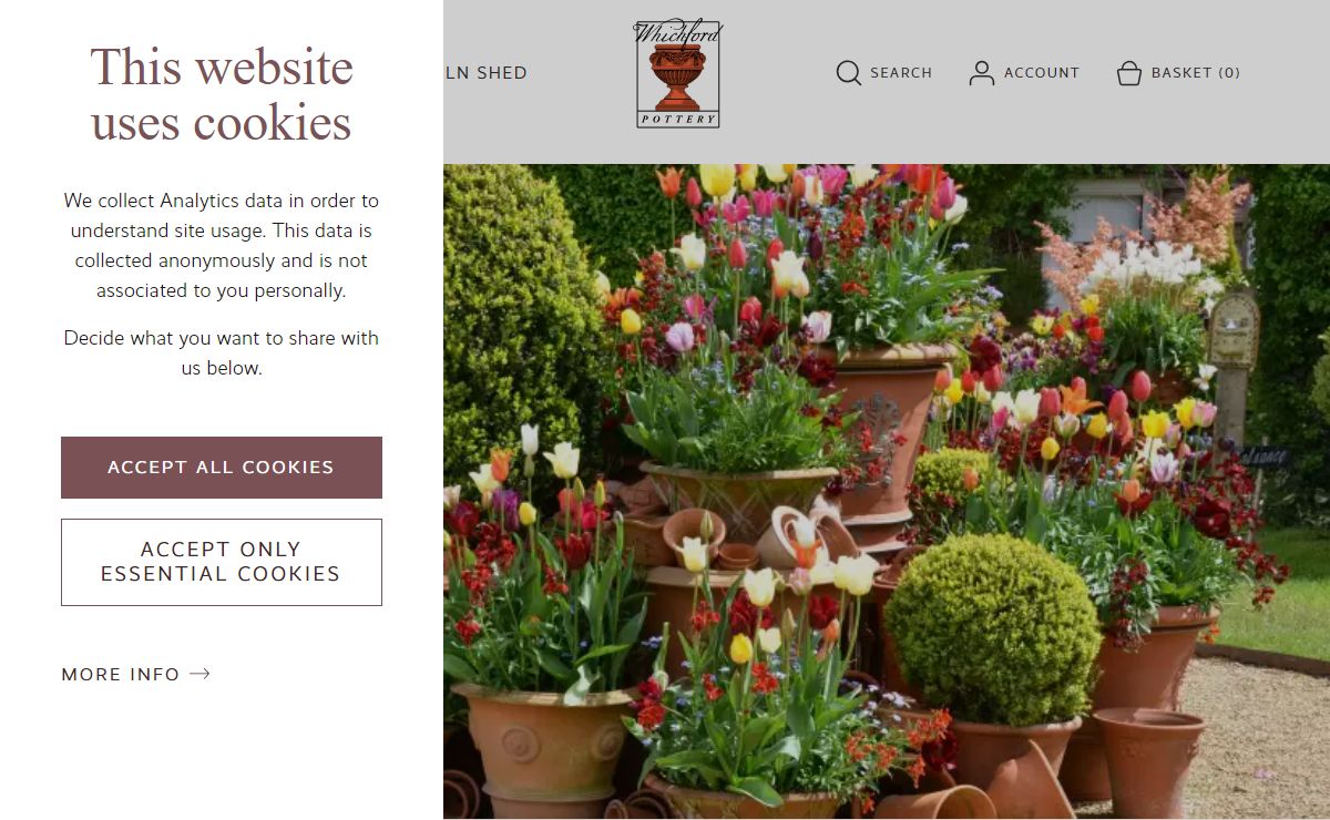Handmade British Frostproof Flowerpots | Whichford Pottery
