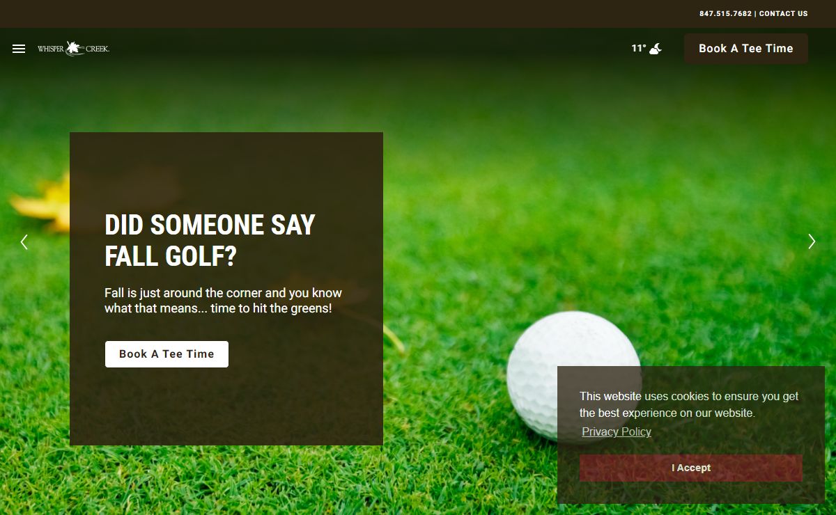 Whisper Creek Golf Club | Golf Courses Huntley Illinois