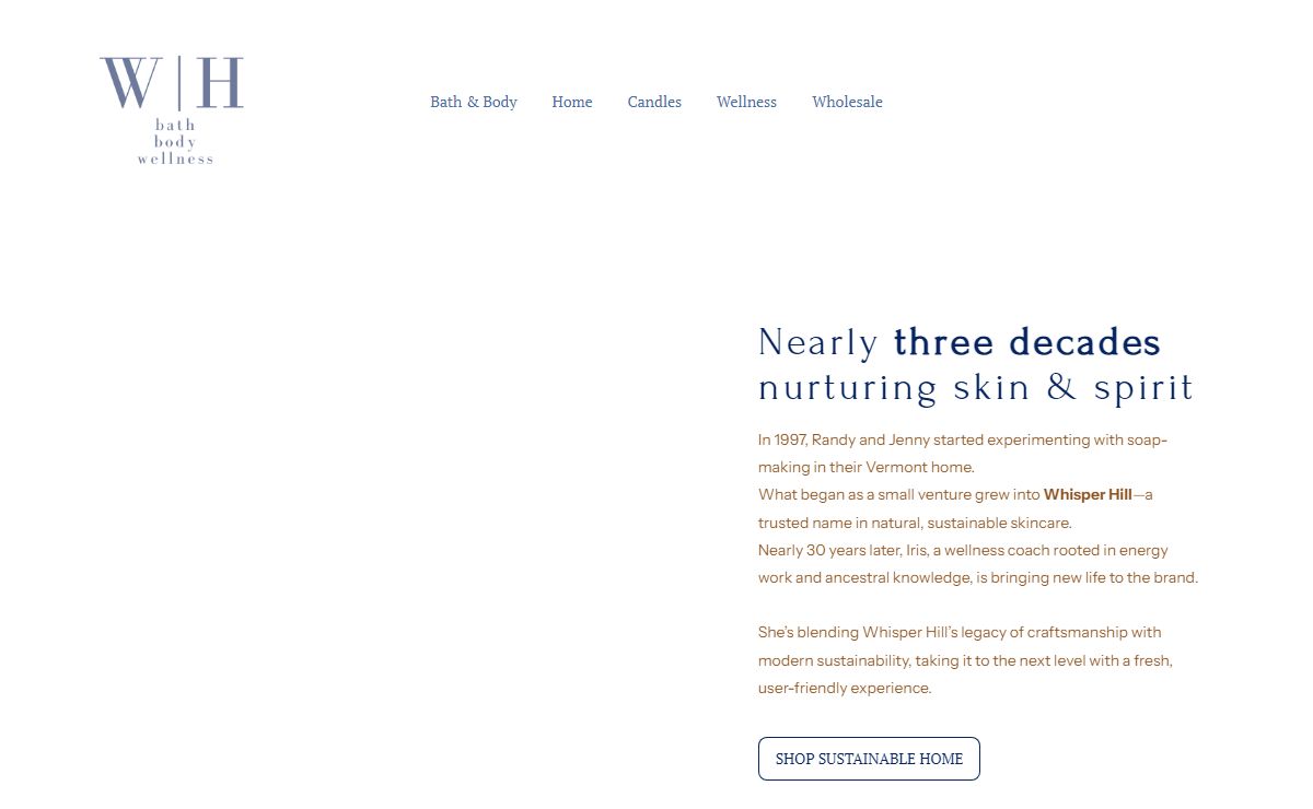 Bath & Body 🌹 Wellness | Whisper Hill ~ Nourish Within, Shine Beyond