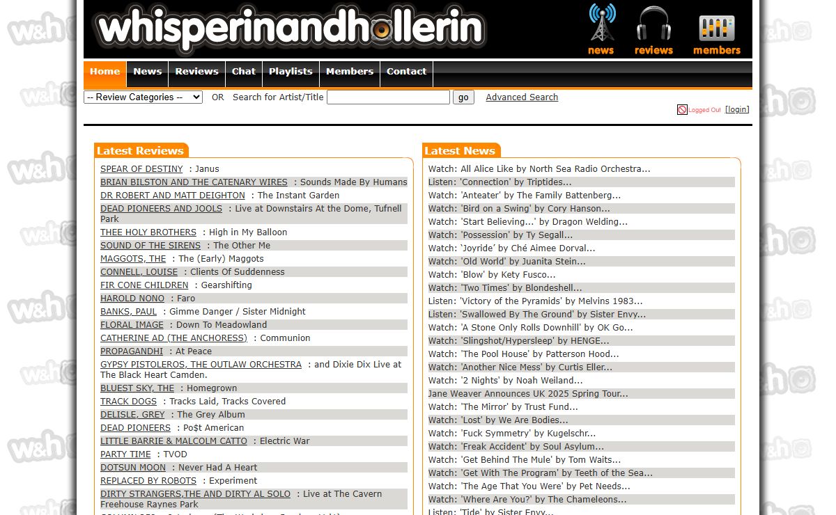 Whisperin'&Hollerin' CD Reviews