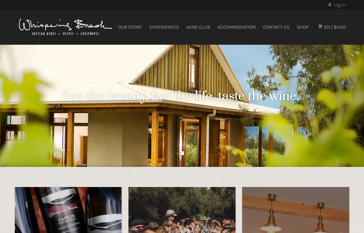 Whispering Brook - Homepage