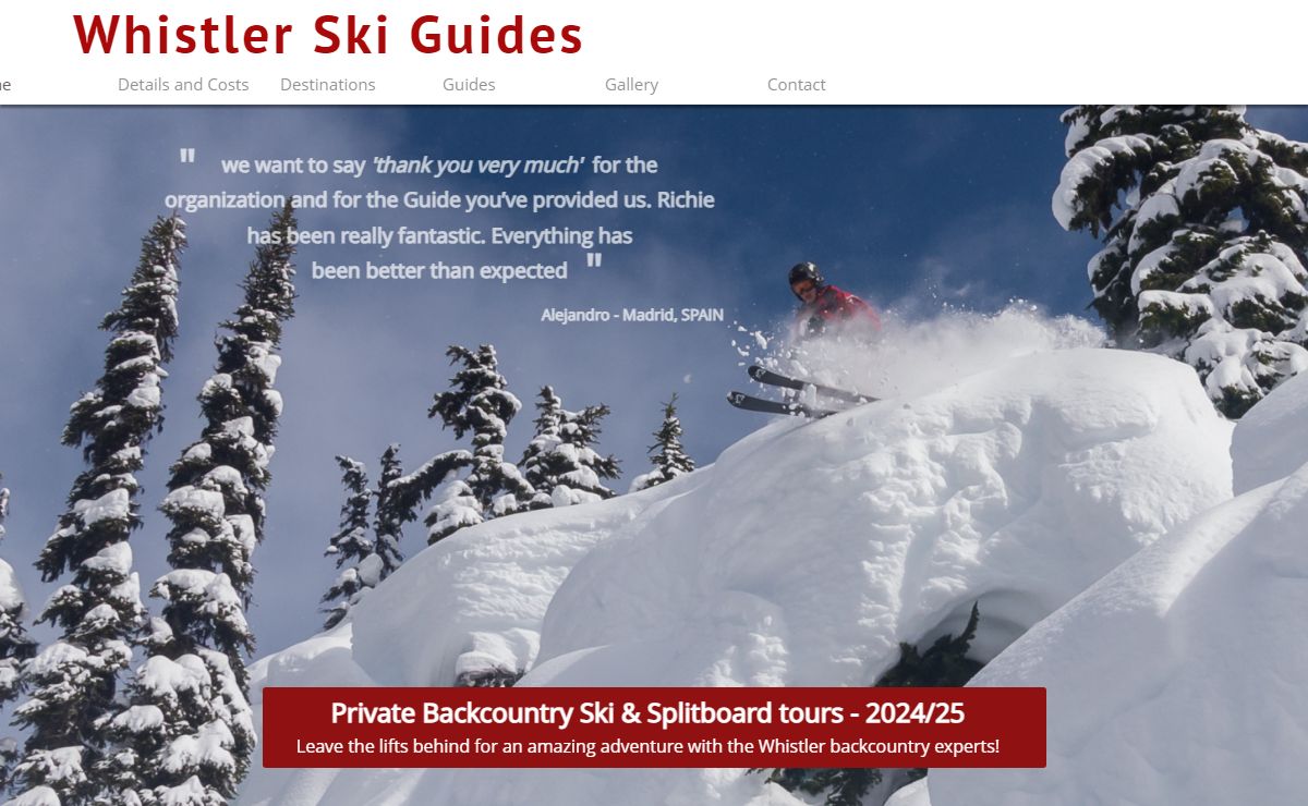 Whistler Ski Guides | guided ski tours and instruction