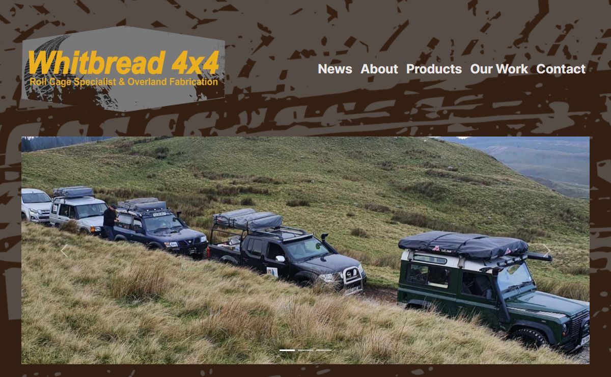 Whitbread 4x4 Roll cages, Overland fabrication & space frame