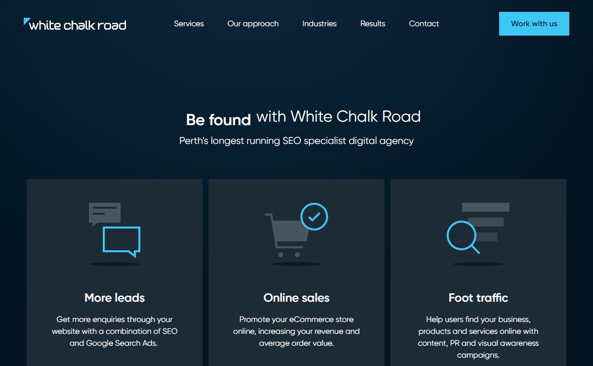 White Chalk Road: Specialist Digital Marketing Agency Perth