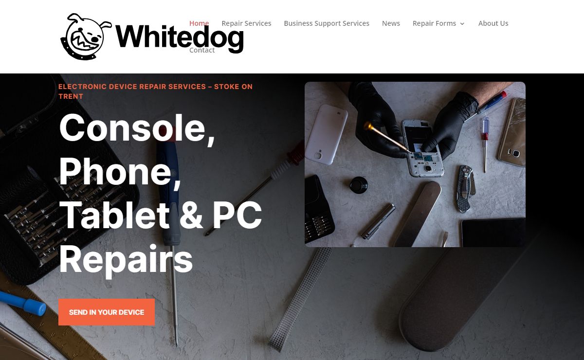 Whitedog - Game Console and PC, Laptop and Tablet Repairs in Stoke on Trent