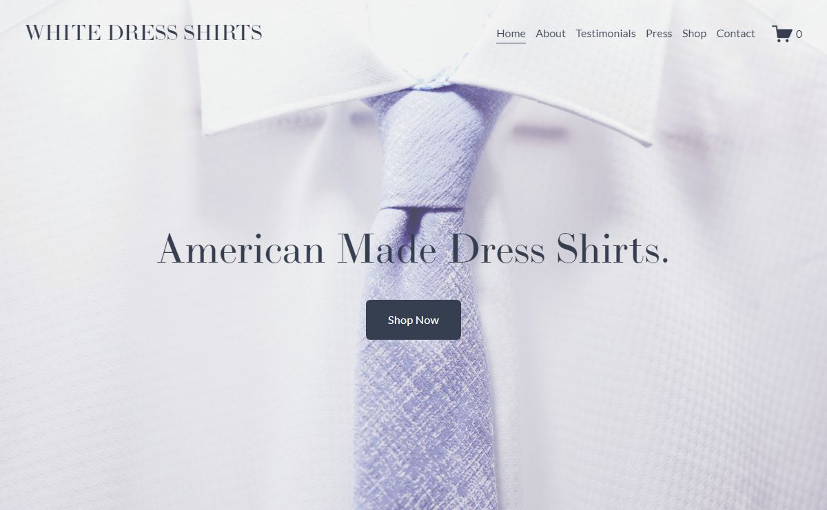 WHITE DRESS SHIRTS