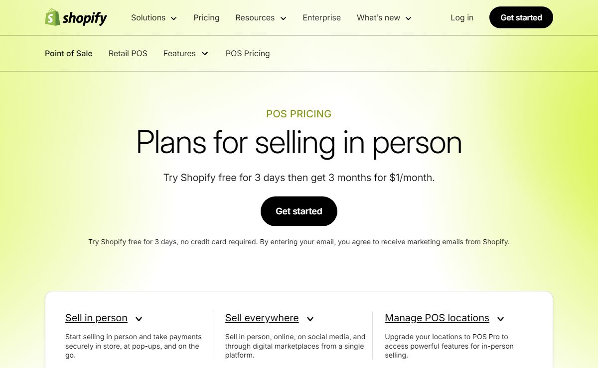 POS System Pricing - Shopify Singapore