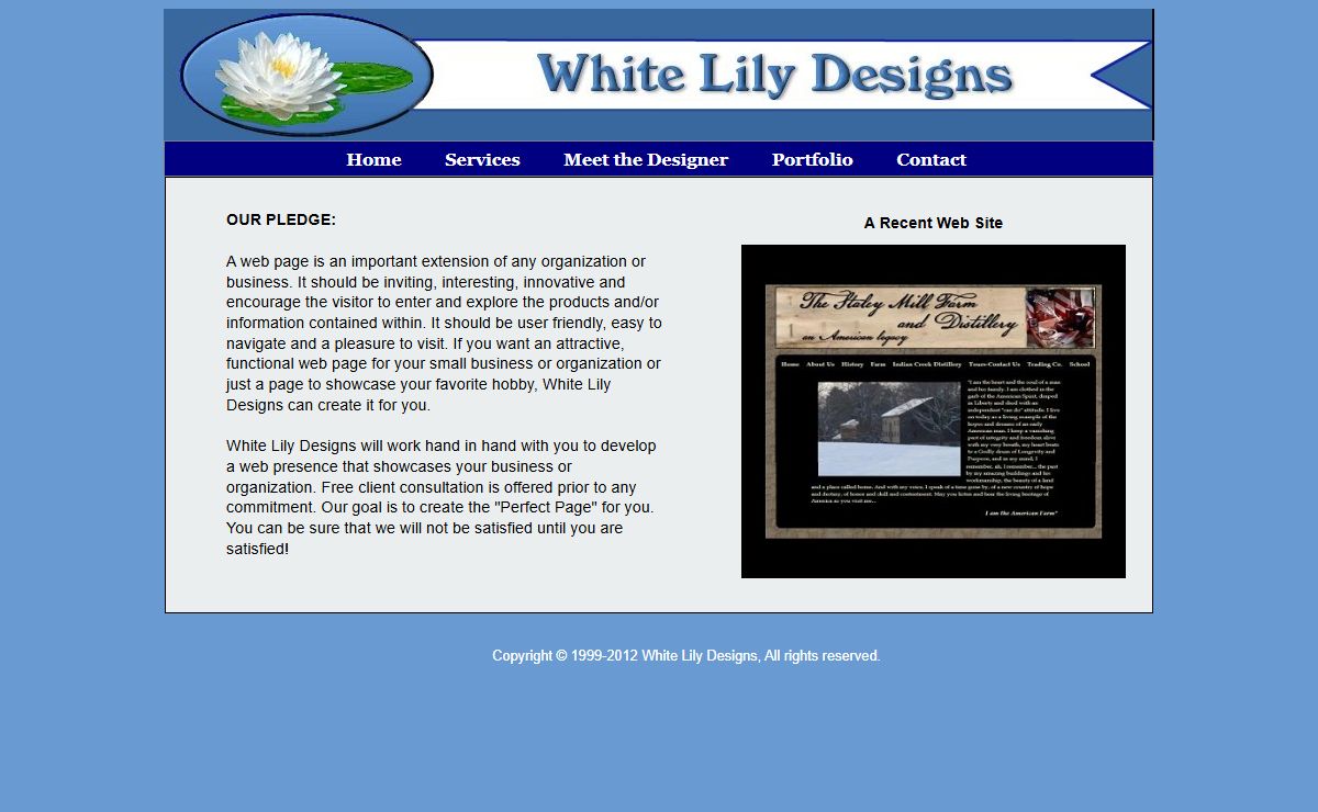 Welcome to White Lily Designs!