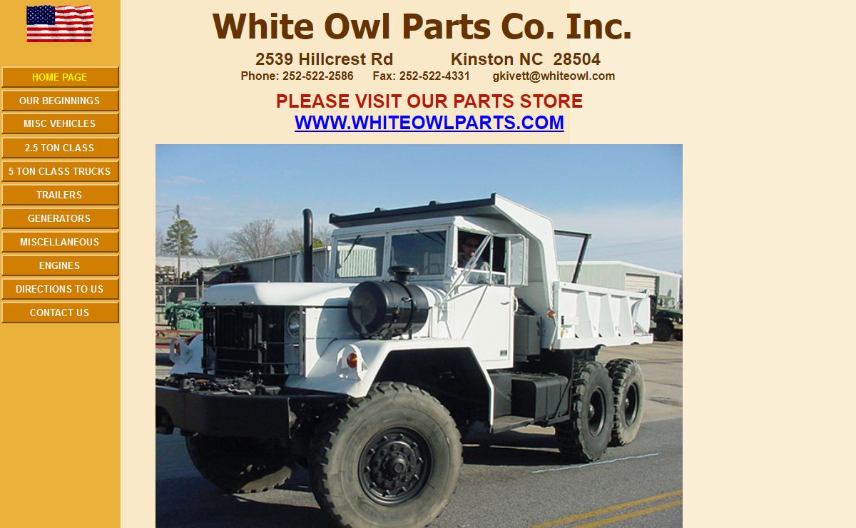 White Owl - Home Page