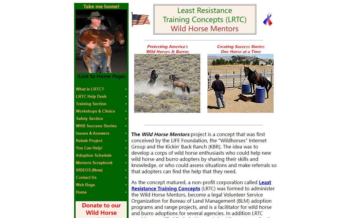 LRTC Wild Horse Mentors - Welcome!