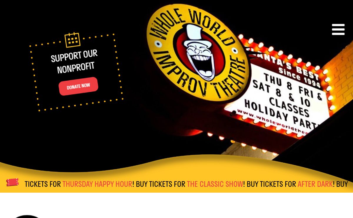 Homepage - Whole World Improv Theatre