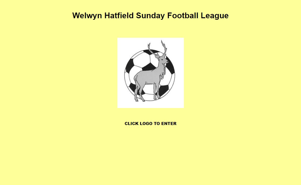 Welwyn Hatfield Sunday Football League