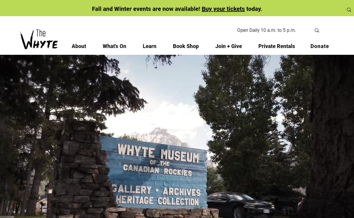 Banff | Whyte Museum of the Canadian Rockies