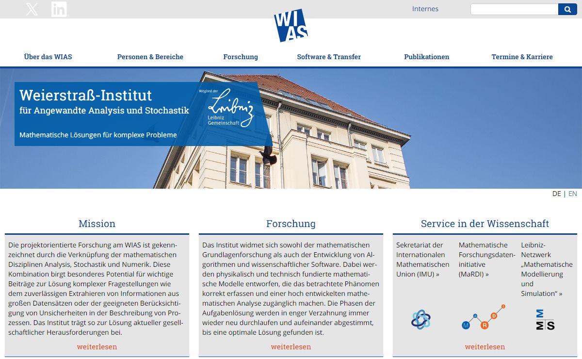 Weierstrass Institute