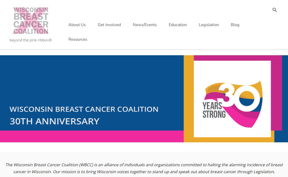 Wisconsin Breast Cancer Coalition – beyond the pink ribbon®