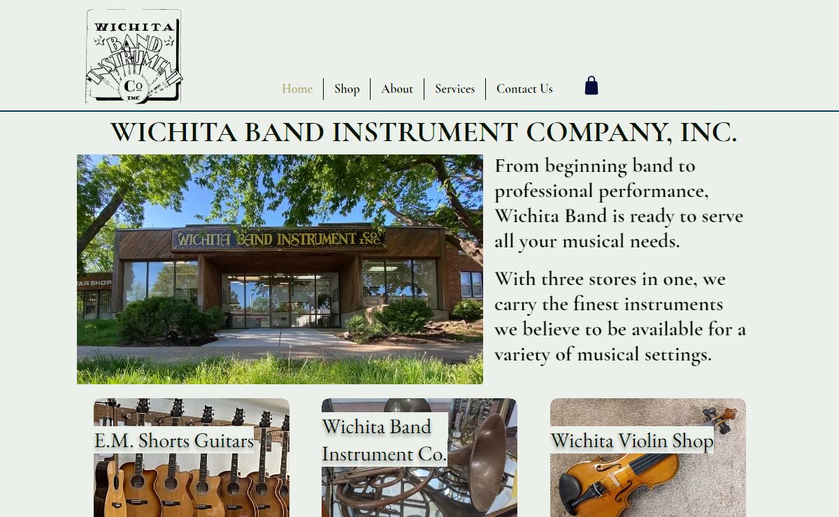 Instrument Shop | Wichita Band Instrument Company, Inc.