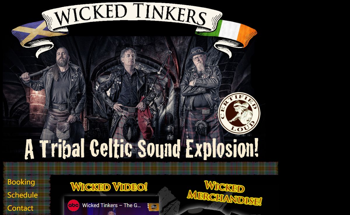 Welcome To The Official Website of the Wicked Tinkers.