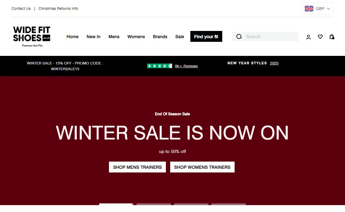 Wide Fit Shoes - Extra Wider Fitting Footwear For Men And Women – Wide Fit Shoes UK