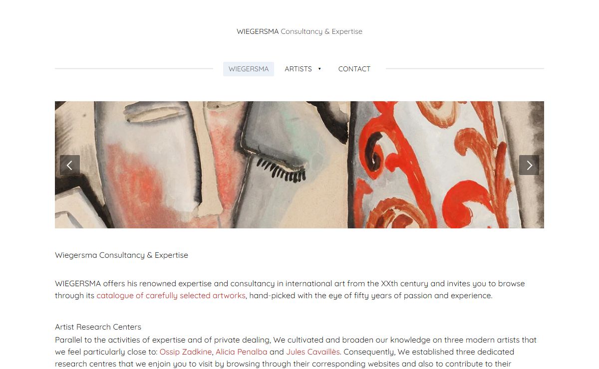 Modern and Contemporary Art for sale • Wiegersma.eu