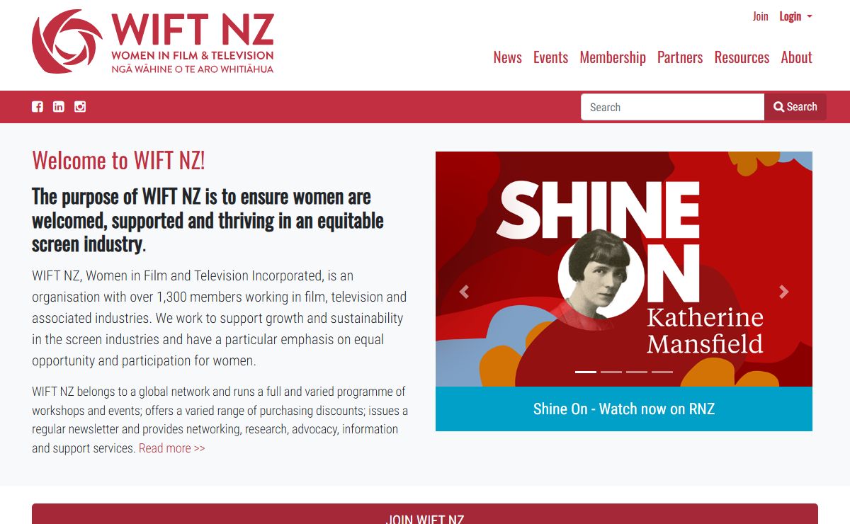 WIFT NZ - WIFT NZ – Women in Film and Television NZ